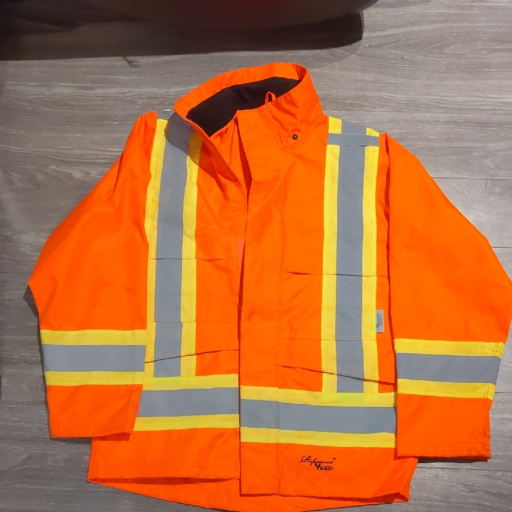 Viking Journeyman 300D Safety Jacket - Orange